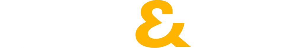 LOGO BLANC ET ORANGE